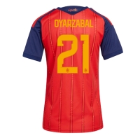 Camiseta España Mikel Oyarzabal #21 Primera Equipación Replica Mundial 2026 para mujer mangas cortas
